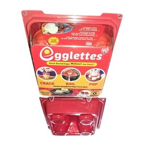 🆕️Egglettes Bundle-2 Silicone Egg Cooking Cups, 4-Pack, for Boiling Eggs